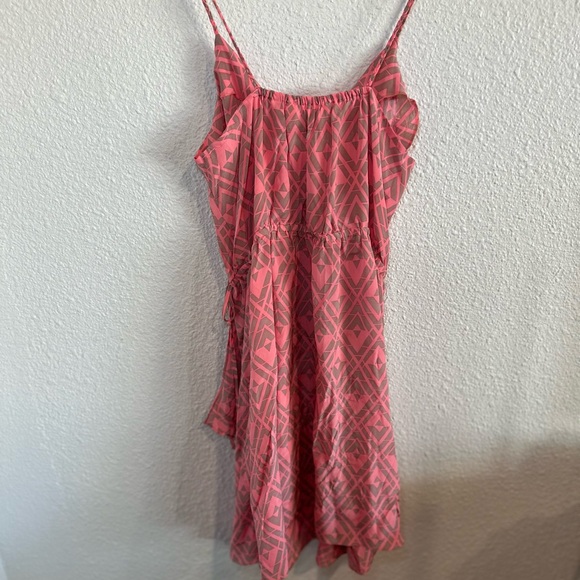 Rebecca Taylor Pink Geometric Mini Dress - Picture 3 of 5